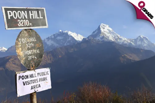 For QR2422 Experience Nepal with a 9Night/10Day Annapurna Poon Hill Trek, Guided Tour, Accommodation and more! (QR4734 Value)